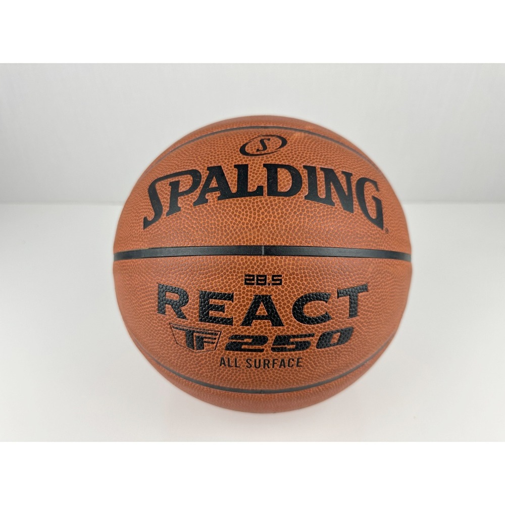 Spalding React TF-250 Basketball Indoor‎ Outdoor All Surface 76-8218 Size 6 28.5
